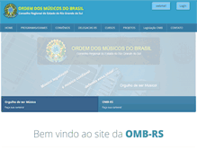 Tablet Screenshot of omb-rs.com.br